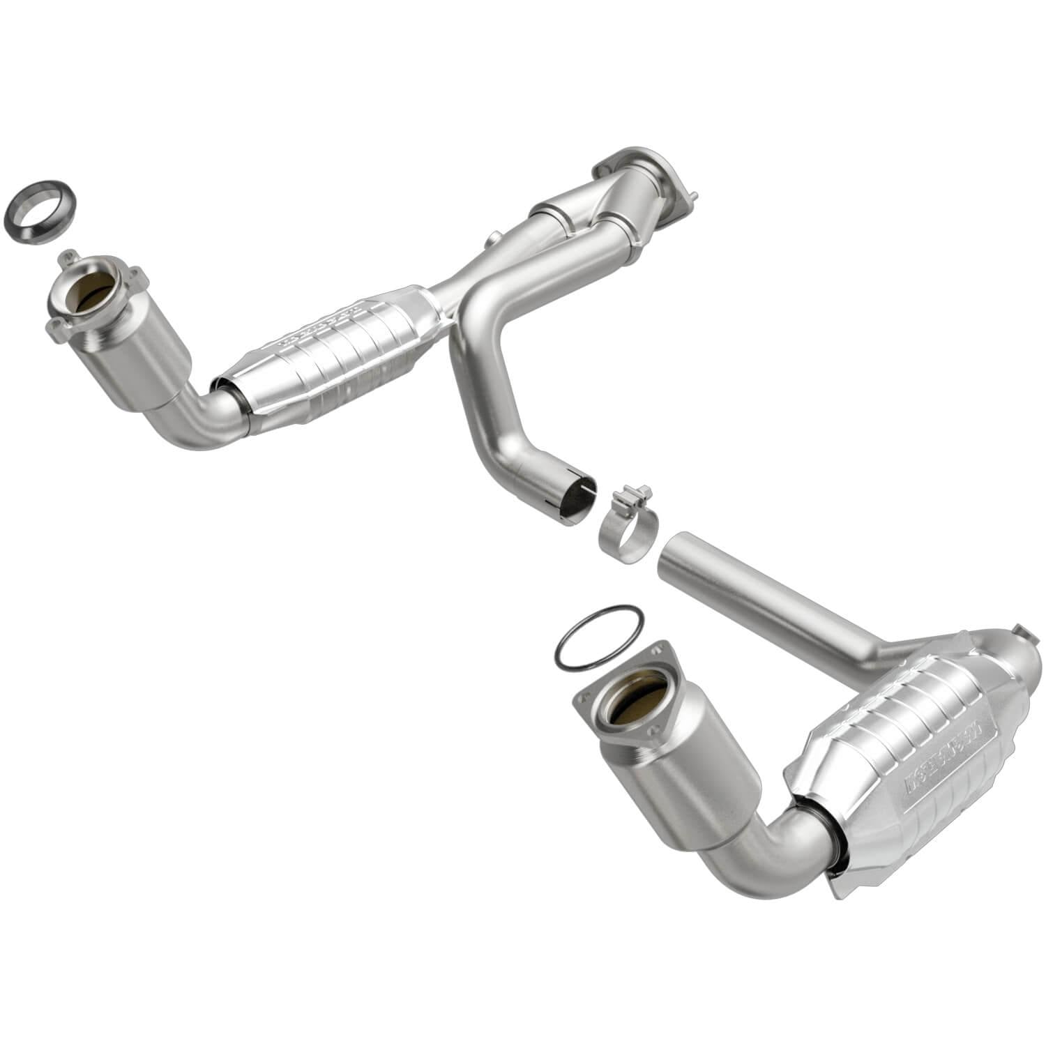 MagnaFlow Exhaust Products, 2002 Cadillac Escalade Direct-Fit Catalytic Converter 458062 Magnaflow