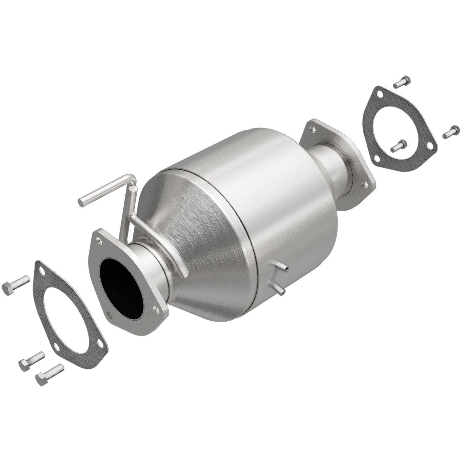 MagnaFlow Exhaust Products, 2010 Ram 2500/3500 6.7L Rear Direct-Fit Catalytic Converter 60606 Magnaflow