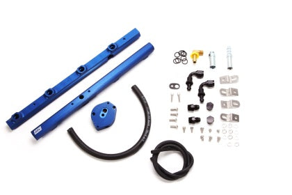 VEX Motorsports, BBK 96-98 Mustang 4.6 GT High Flow Billet Aluminum Fuel Rail Kit 5015