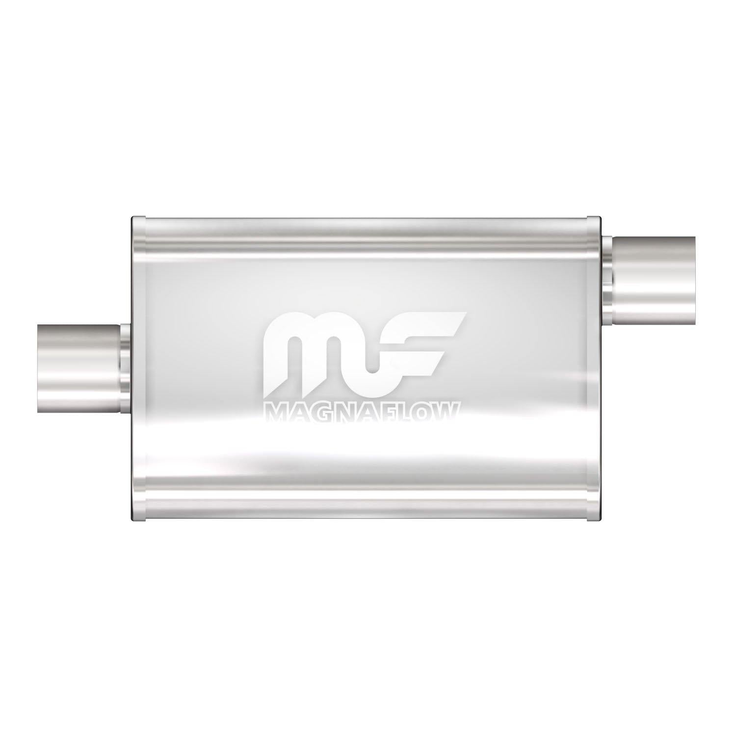 MagnaFlow Exhaust Products, Magnaflow Performance Exhaust 11256 Stainless Steel Muffler 11256 Magnaflow