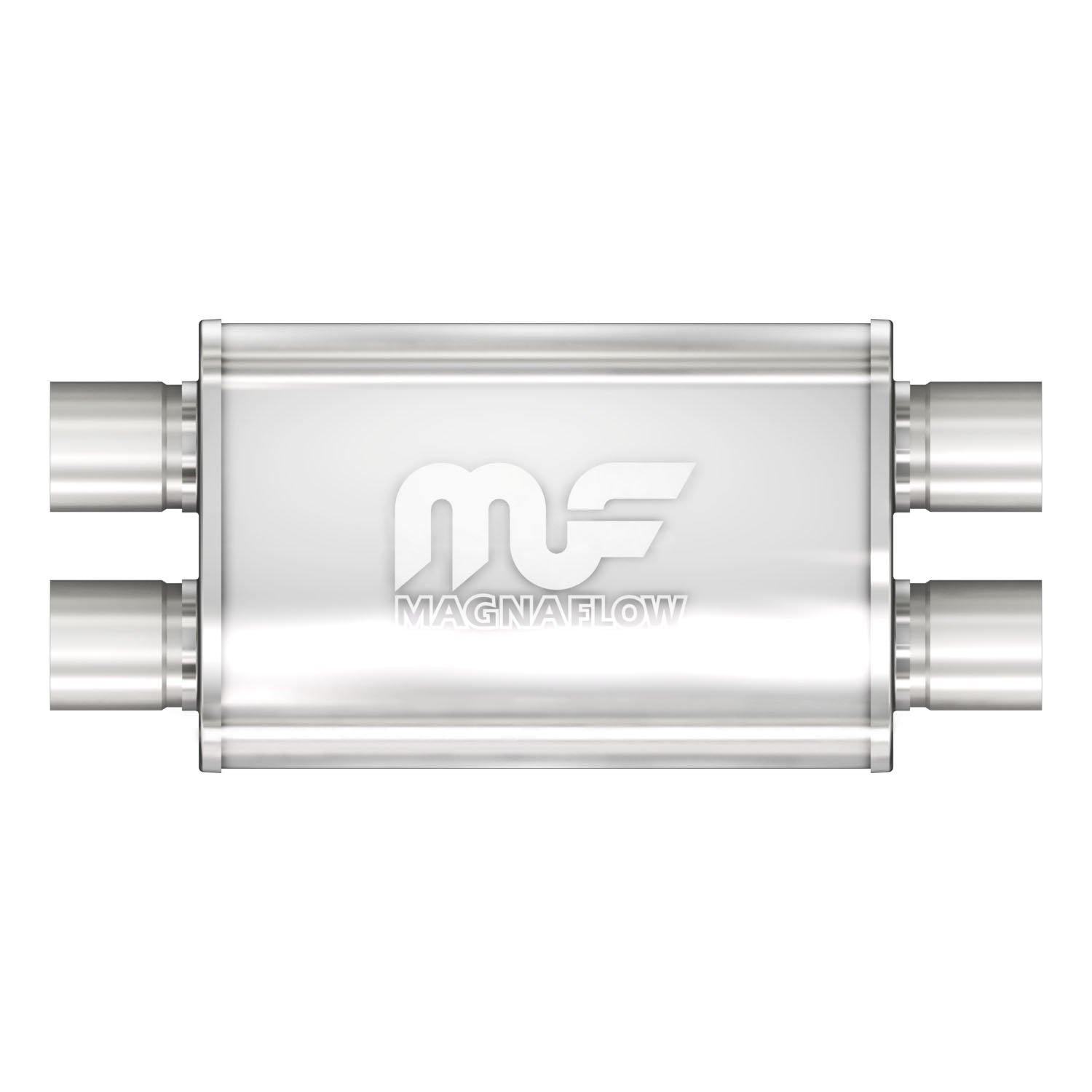 MagnaFlow Exhaust Products, Magnaflow Performance Exhaust 11385 Stainless Steel Muffler 11385 Magnaflow