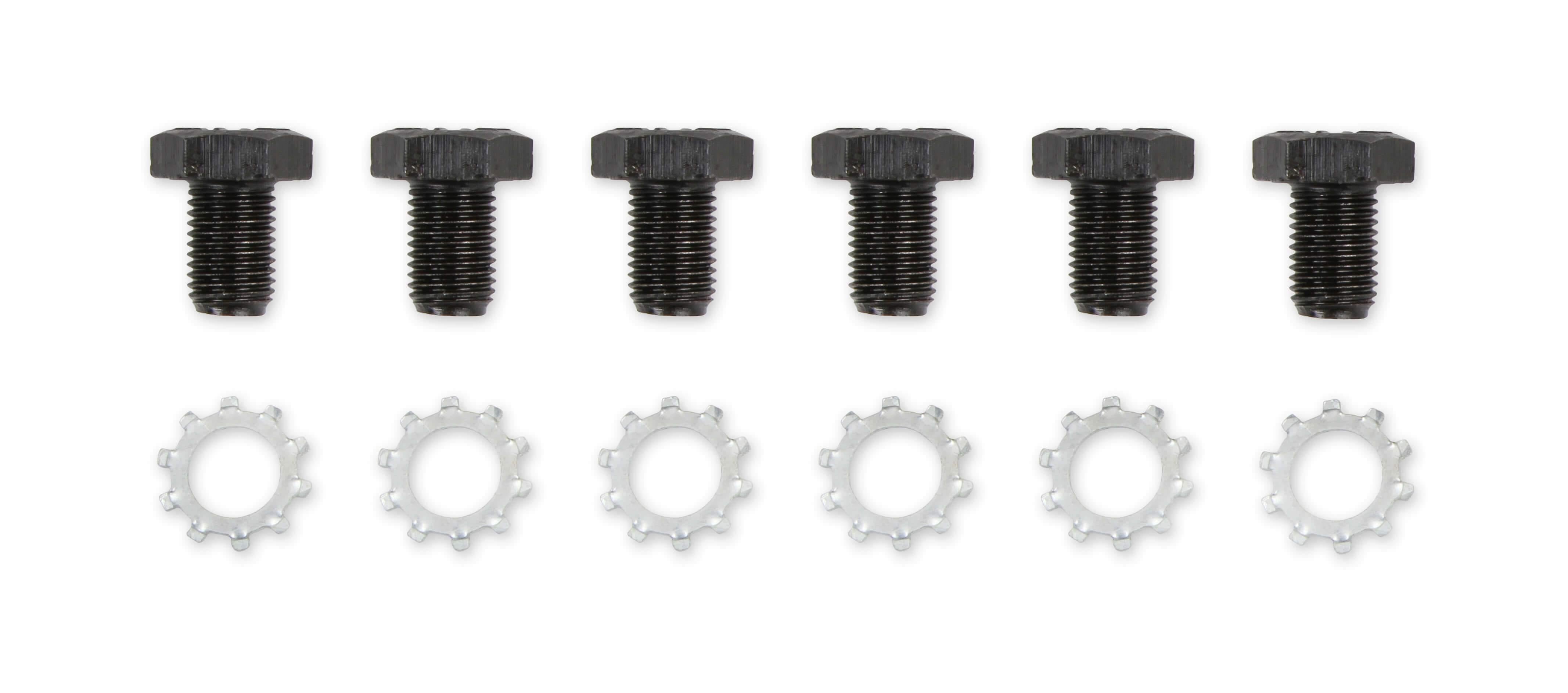 Mr. Gasket, Mr Gasket 6710 Grade 8 Flexplate Bolt Kit fits GM V8 with 7/16"- 20 Bolts