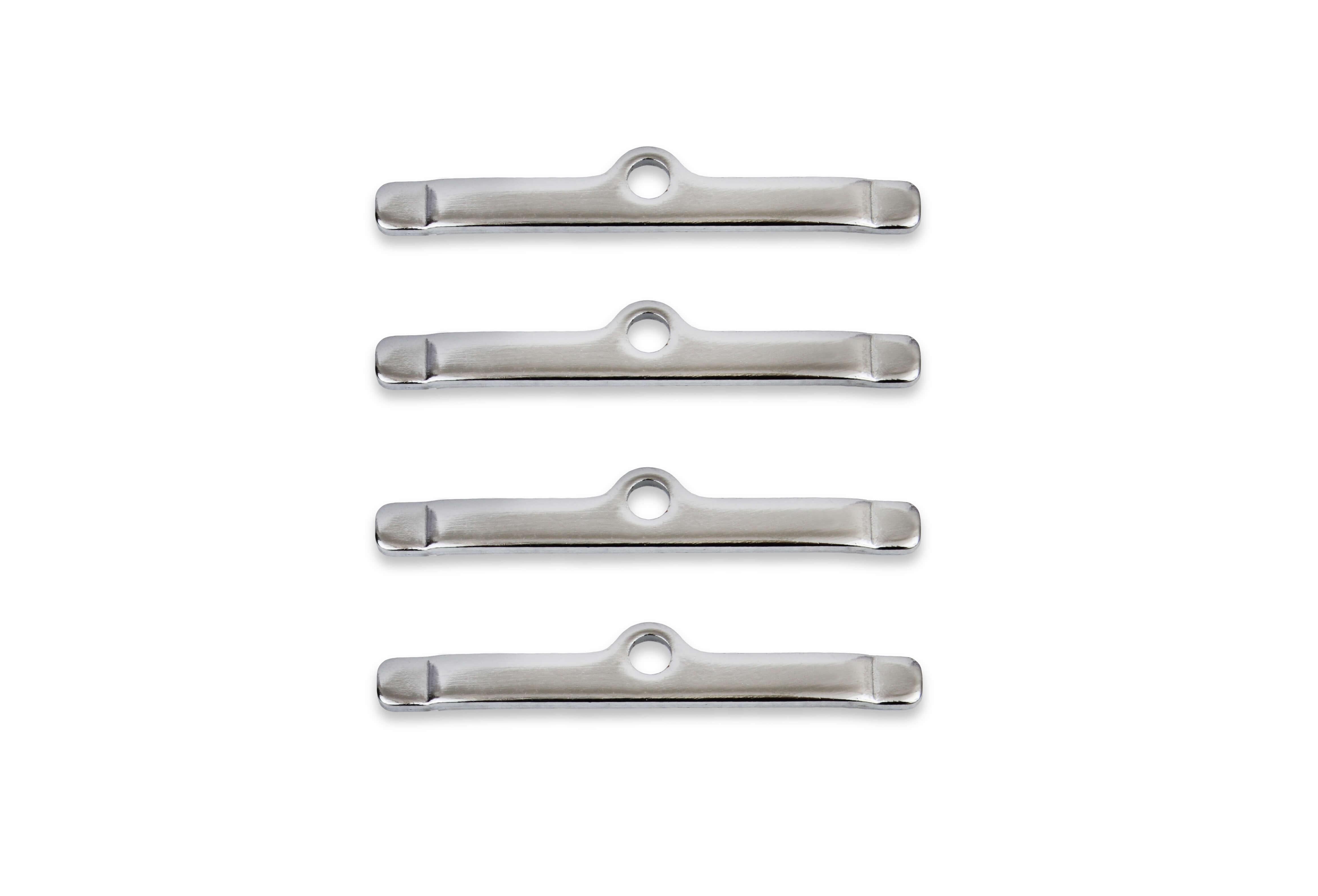 Mr. Gasket, Mr Gasket 9817 Valve Cover Clamps, Long Style, Chrome