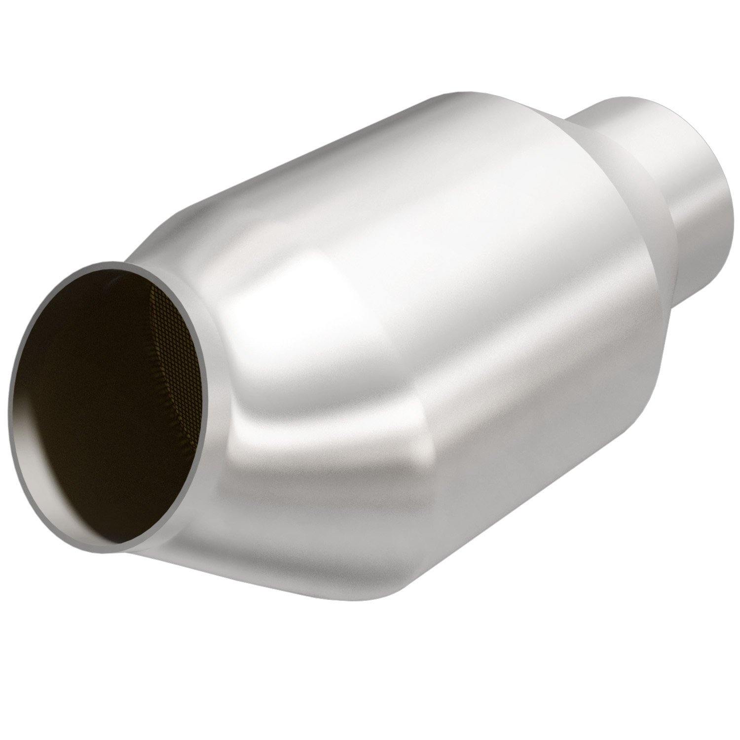 MagnaFlow Exhaust Products, Universal Catalytic Converter 2.25" C/A Met. 59975 Magnaflow